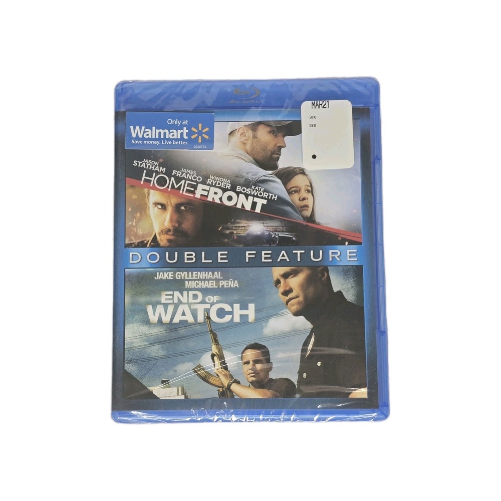 End of Watch / Homefront (Blu-Ray) ‎ Double Feature Action - NEW & SEALED